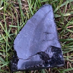 Polished Black obsidian stone/crystal piece